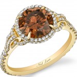 brown-coloured-engagement-ring
