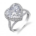 heart-shaped-engagement-ring