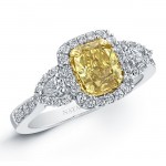 yellow-coloured-engagement-ring
