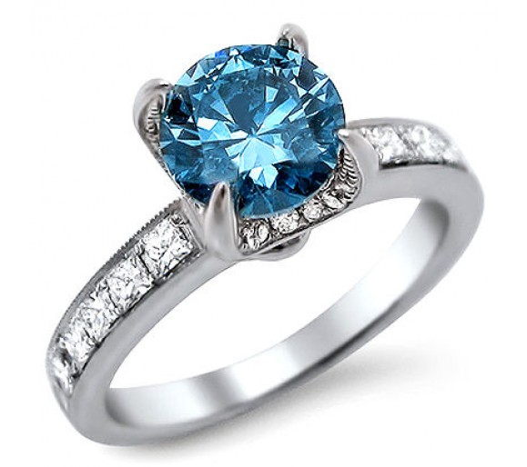 Coloured Engagement Rings - Engagement Rings Wiki