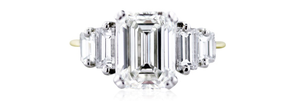 Emerald Cut Engagement Rings