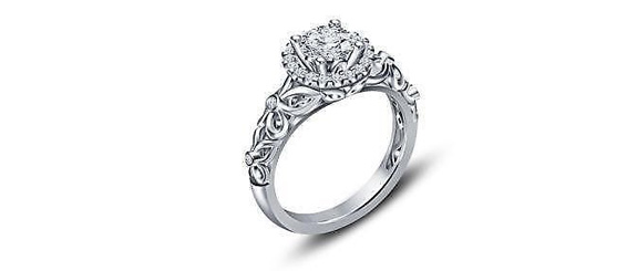 Silver Engagement Rings