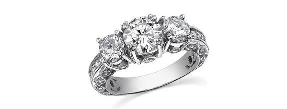 Three Stone Engagement Rings