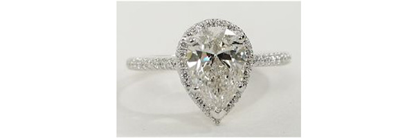 Pear Shaped Engagement Rings