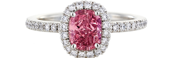 Pink Diamond Engagement Rings